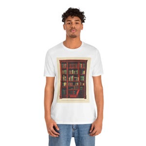 Just One More Chapter T-Shirt, Vintage Library Book Lover Gift, Retro Reading Tee Bild 4