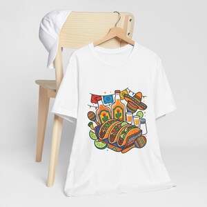 Tacos And Tequila Fiesta - Tshirt imagen 3