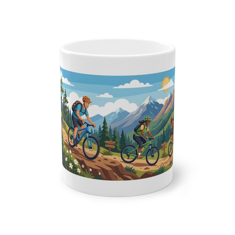 Mountain Bike Trail Adventure - Mug Bild 1