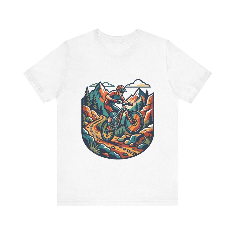 Mountain Bike Trail Adventure - Tshirt zdjęcie 1