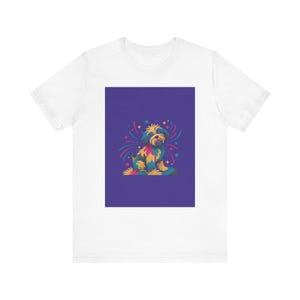 Dog Hair Is My Glitter Shirt, Funny Dog Mom T-Shirt, Pet Lover Gift, Dog Mom Shirt, Cute Dog Tee Bild 1