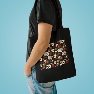 Poker Cards Casino Night - Tote Bag imagem 3