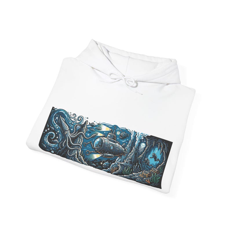 Deep Sea Submarine Adventure - Hoodie image 2
