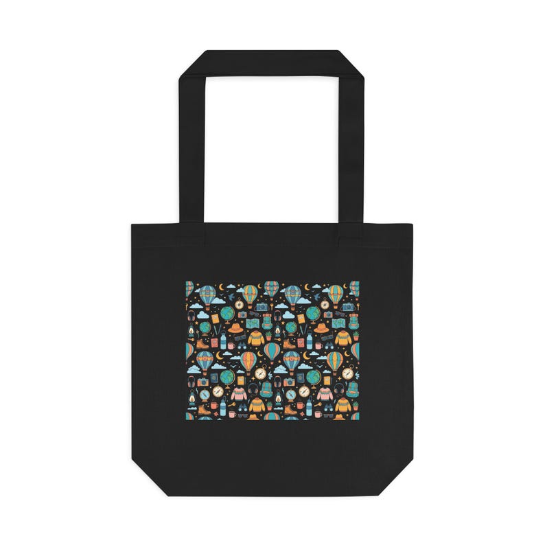 Hot Air Balloon Wanderlust - Tote Bag image 1