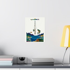 Fishing Rod Lake Life - Poster image 8