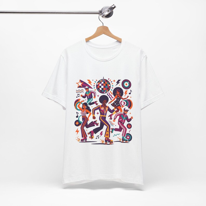 Roller Disco Retro Funk Party - Tshirt image 3