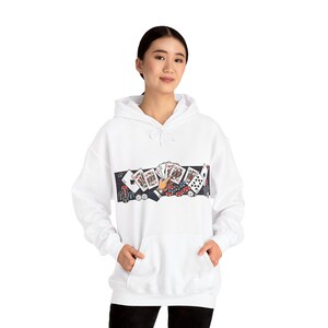 Poker Cards Casino Night - Hoodie imagem 6