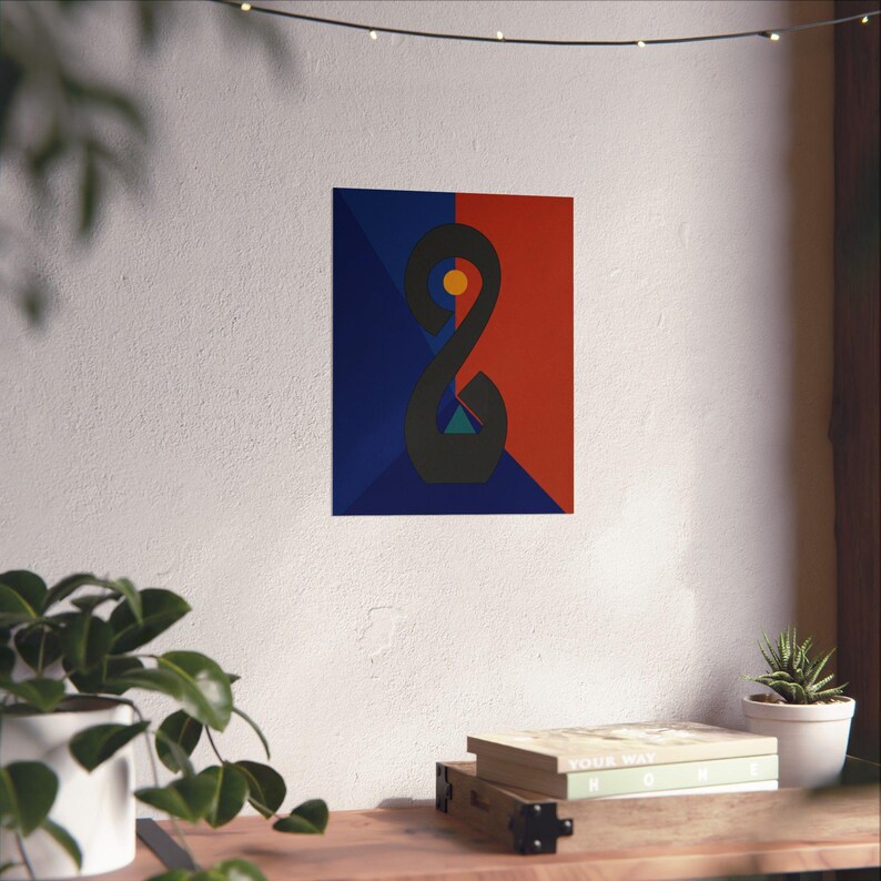 Minimalist Poster, Less is More Wall Art, Modern Minimalist Decor, Abstract Typography Print, Scandinavian Interior Desi image 6