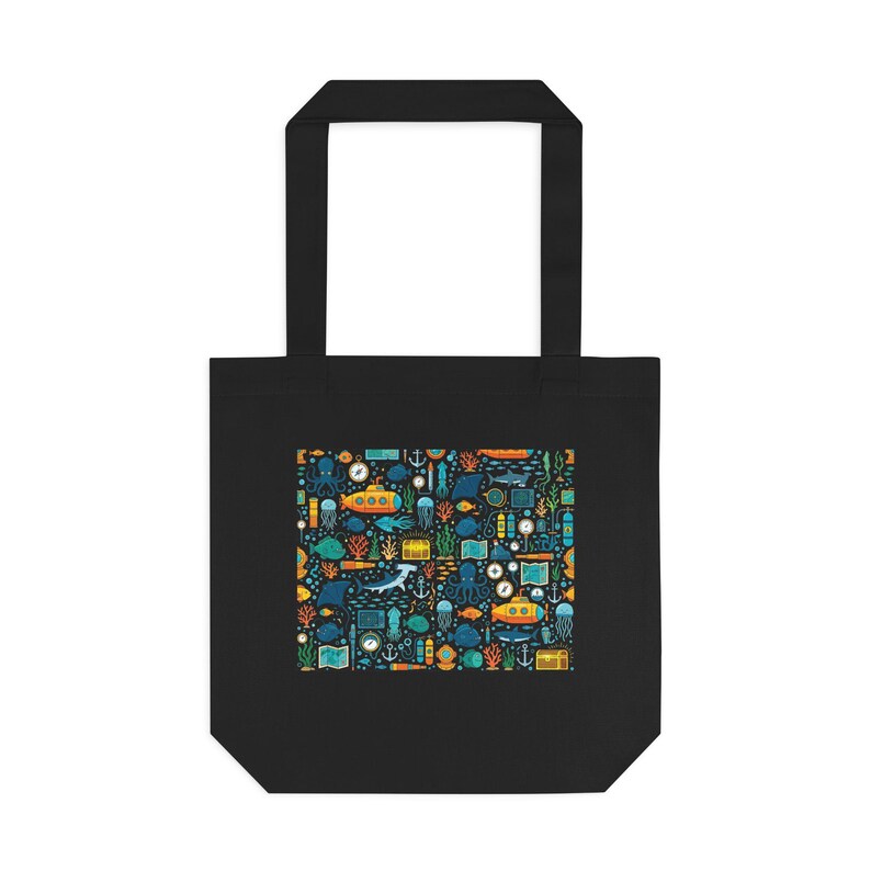 Deep Sea Submarine Adventure - Tote Bag immagine 1