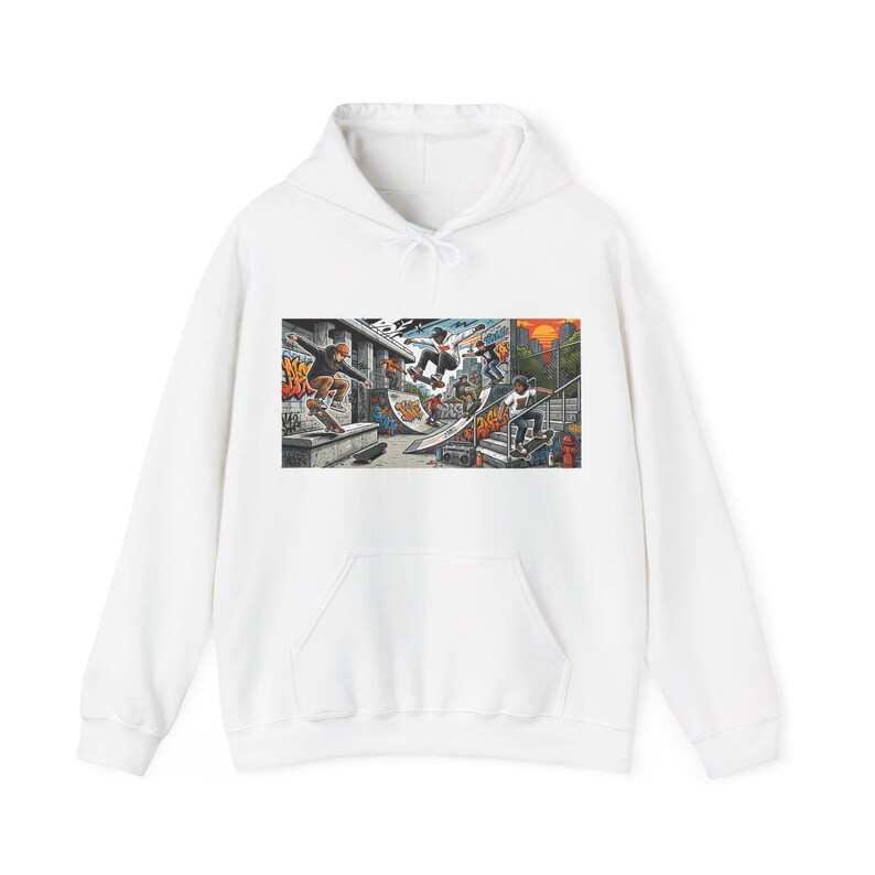 Skateboard Street Culture - Hoodie Bild 1