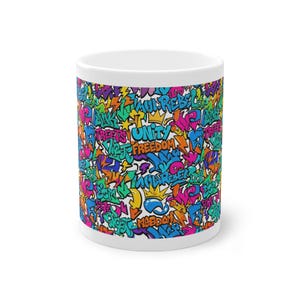 Graffiti Urban Street Art Mural - Mug image 1