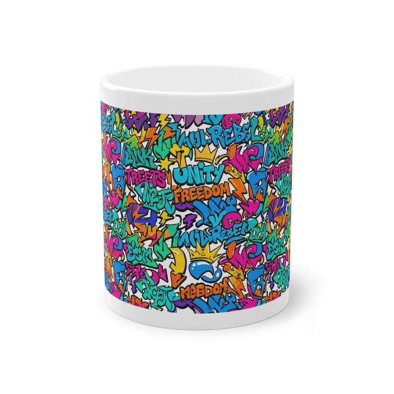 Graffiti Urban Street Art Mural - Mug image 1