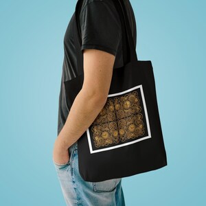 Steampunk Gears And Clockwork Brass - Tote Bag Bild 3
