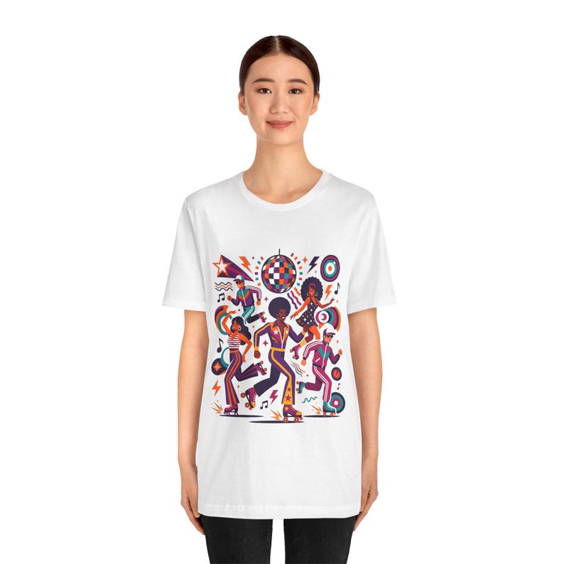 Roller Disco Retro Funk Party - Tshirt image 5