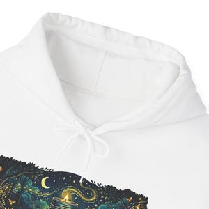 Mason Jar Fireflies Night - Hoodie immagine 3