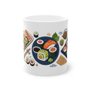 Sushi Roll Japanese Food - Mug Bild 1