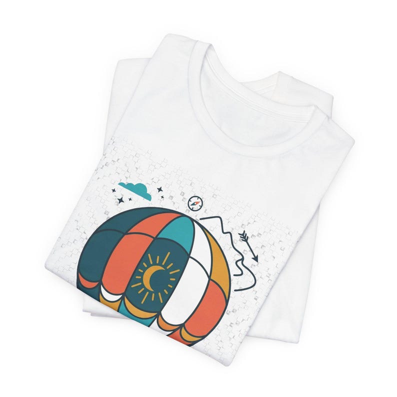 Hot Air Balloon Wanderlust - Tshirt immagine 2
