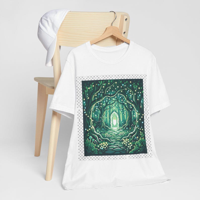 Enchanted Forest Fairy Lights - Tshirt Bild 4