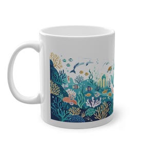 Mermaid Ocean Fantasy - Mug image 2