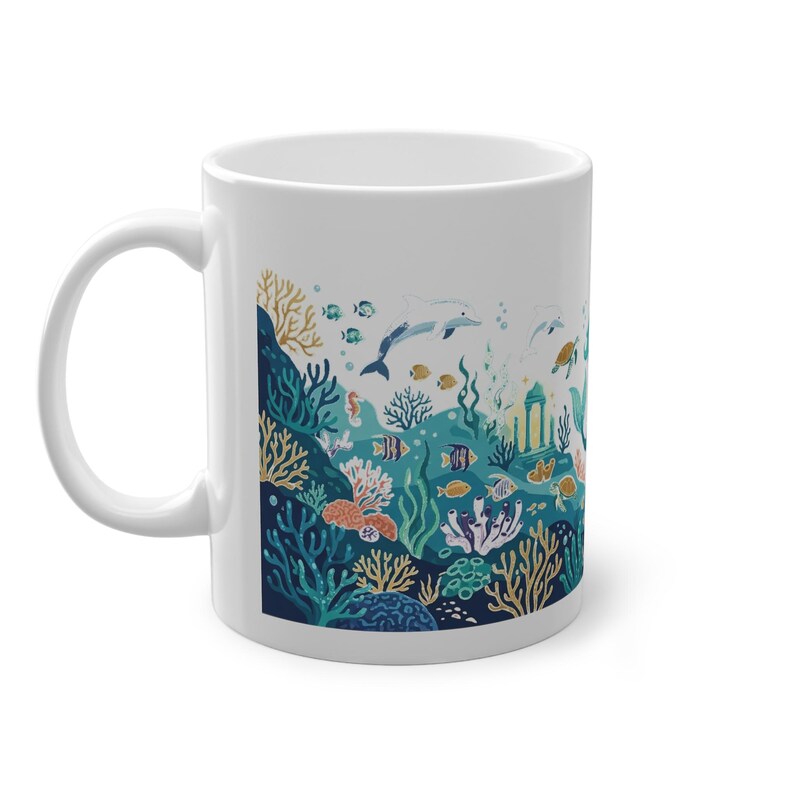 Mermaid Ocean Fantasy - Mug image 2