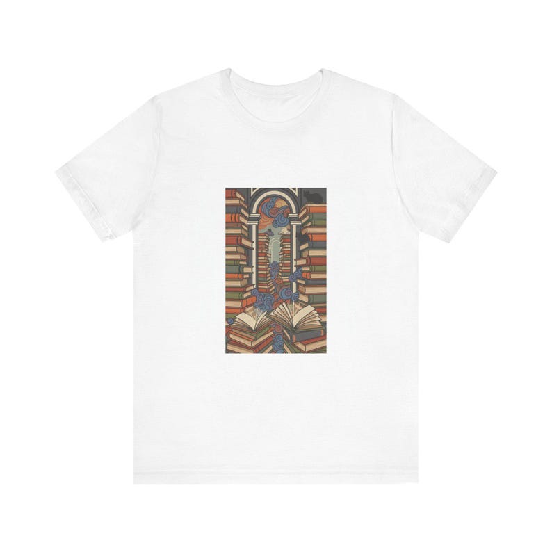 Just One More Chapter Vintage Library Book Lover T-Shirt, Reading Gift, Bookish Shirt imagem 1
