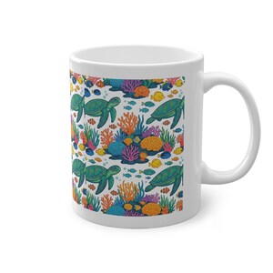 Tropical Sea Turtle Coral Reef - Mug Bild 3