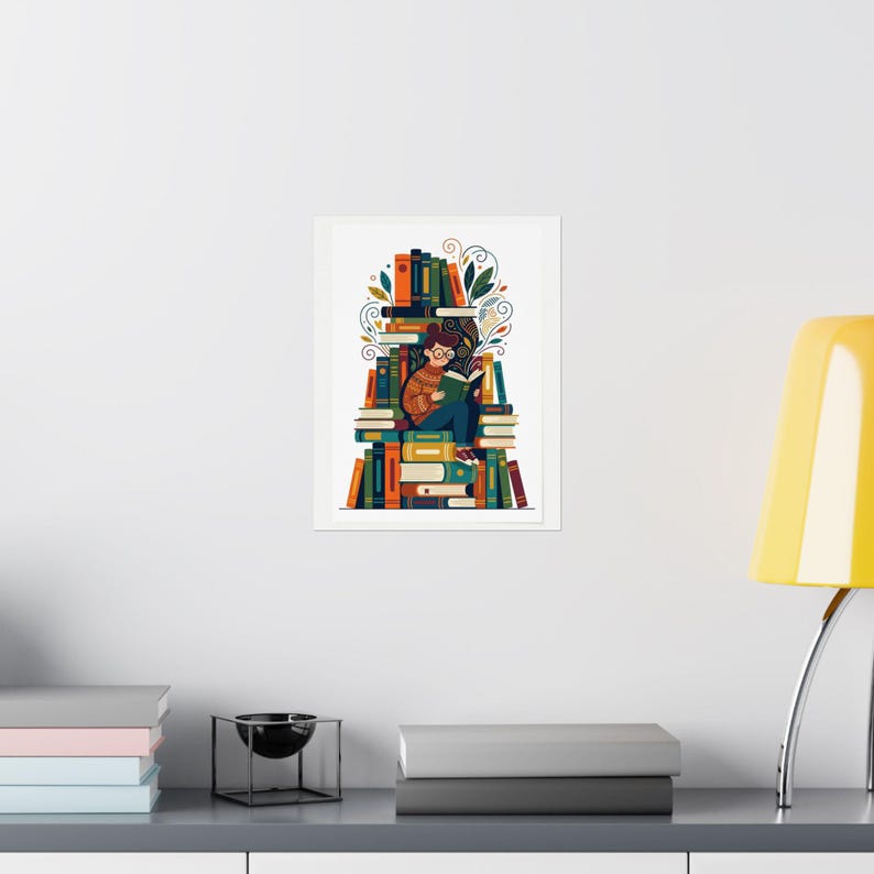 Bookstack Reading Nerd - Poster image 8