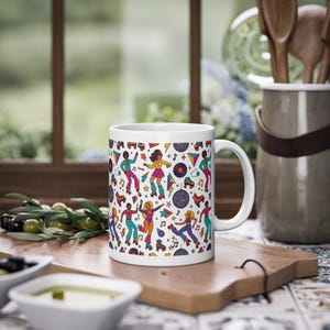 Roller Disco Retro Funk Party - Mug image 4
