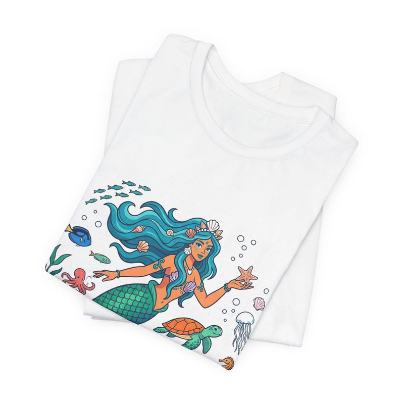 Mermaid Ocean Fantasy - Tshirt image 2