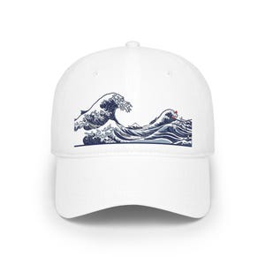 Japanese Wave Kanagawa Style - Cap image 1