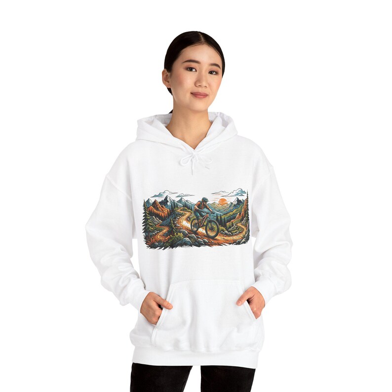 Mountain Bike Trail Adventure - Hoodie image 5