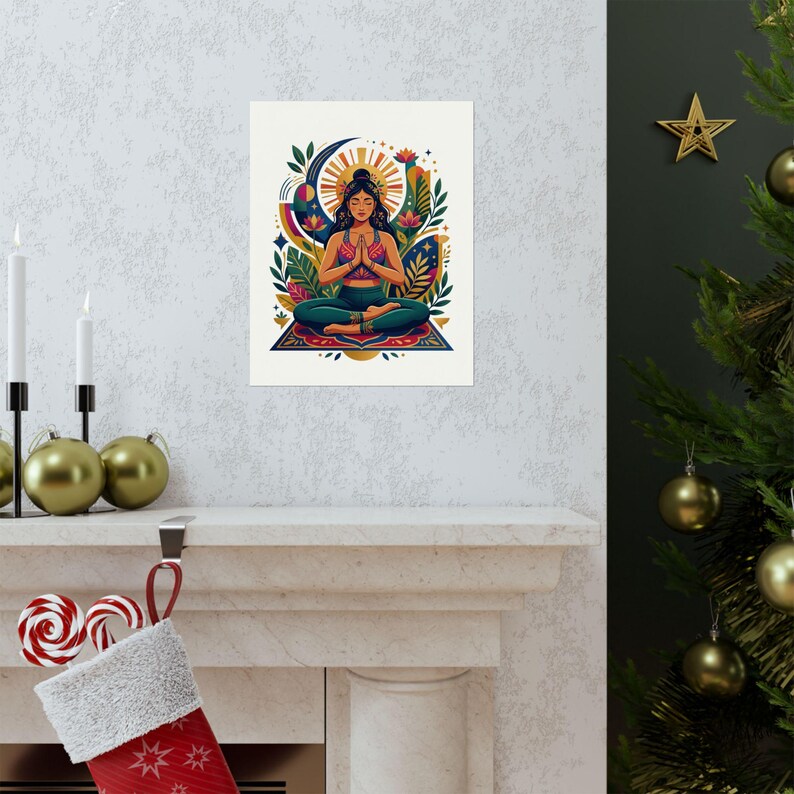 Yoga Pose Namaste - Poster Bild 7