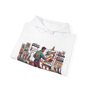 Paintbrush Artist Studio - Hoodie image 2