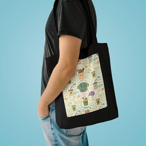 Eco Friendly Tote Bag | There Is No Planet B | Reusable Canvas Bag | Zero Waste Gift bild 3