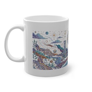 Tarot Card The Moon Mystical - Mug image 2