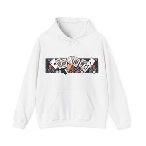 Poker Cards Casino Night - Hoodie imagem 1