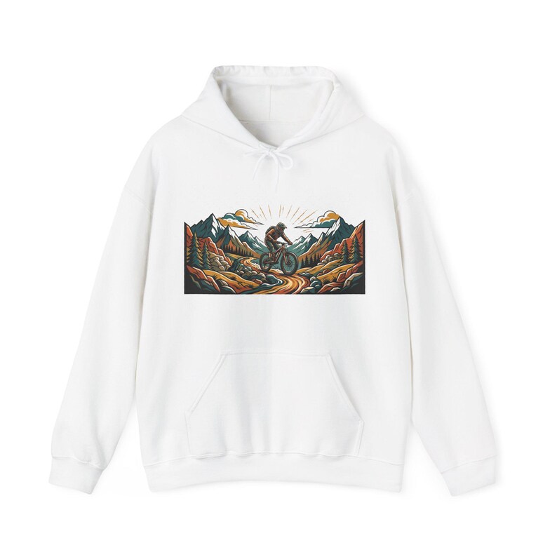 Mountain Bike Trail Adventure - Hoodie image 1