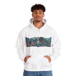 Mermaid Ocean Fantasy - Hoodie image 7