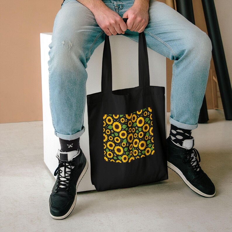 Sunflower Field Happiness - Tote Bag Bild 5