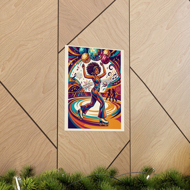 Roller Disco Retro Funk Party - Poster imagen 5