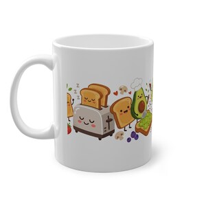 Funny Avocado Toast Breakfast - Mug afbeelding 2