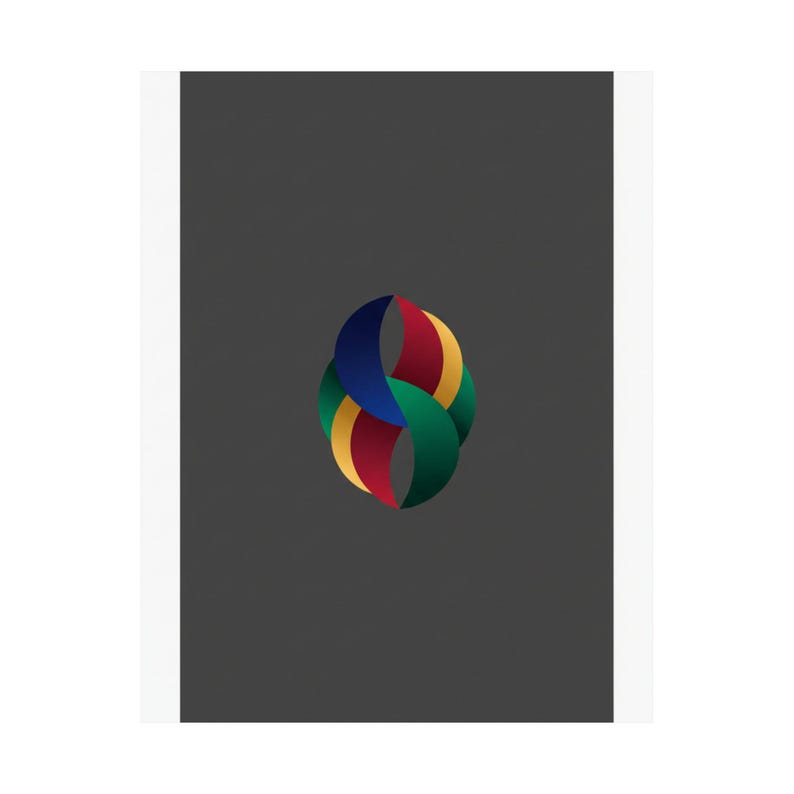 Poster Minimaliste Less is More, Affiche Murale Moderne, Art Minimaliste Scandi, Déco Salon Zen bild 2