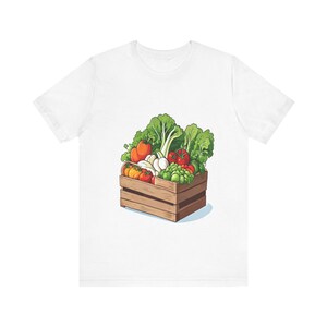 Farmer Market Vegetable Crate - Tshirt immagine 1