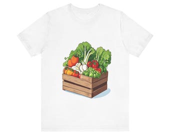 Farmer Market Vegetable Crate - Tshirt