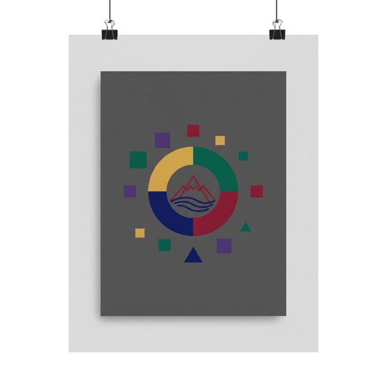 Minimalist Poster - Less is More Abstract Art, Modern Wall Decor, Simple Scandinavian Design, Boho Minimal Print zdjęcie 1