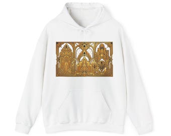 Art Deco Golden Geometry 1920S - Hoodie