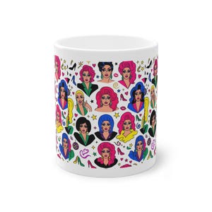 Drag Queen Fabulous Portrait - Mug Bild 1