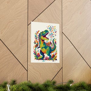 Dinosaur Rawr Kids Fun - Poster afbeelding 5