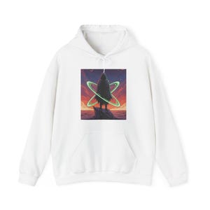 Socially Distanced Since Birth Hoodie - Funny Introvert Pullover Gift image 1