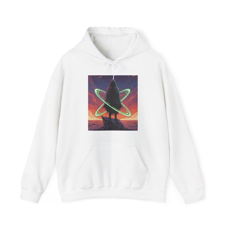 Socially Distanced Since Birth Hoodie - Funny Introvert Pullover Gift image 1